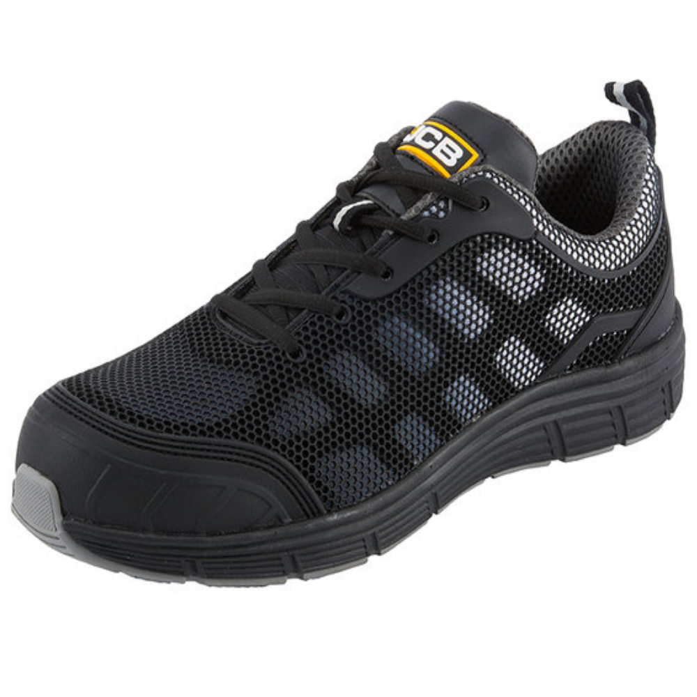 JCB Cagelow Safety Steel Toe Trainer Breathable Mesh Lining