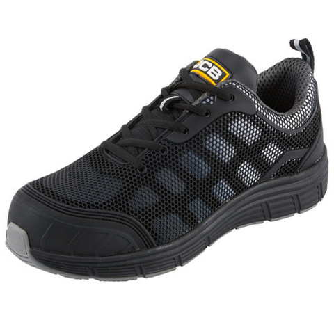 JCB Cagelow Safety Steel Toe Trainer Breathable Mesh Lining