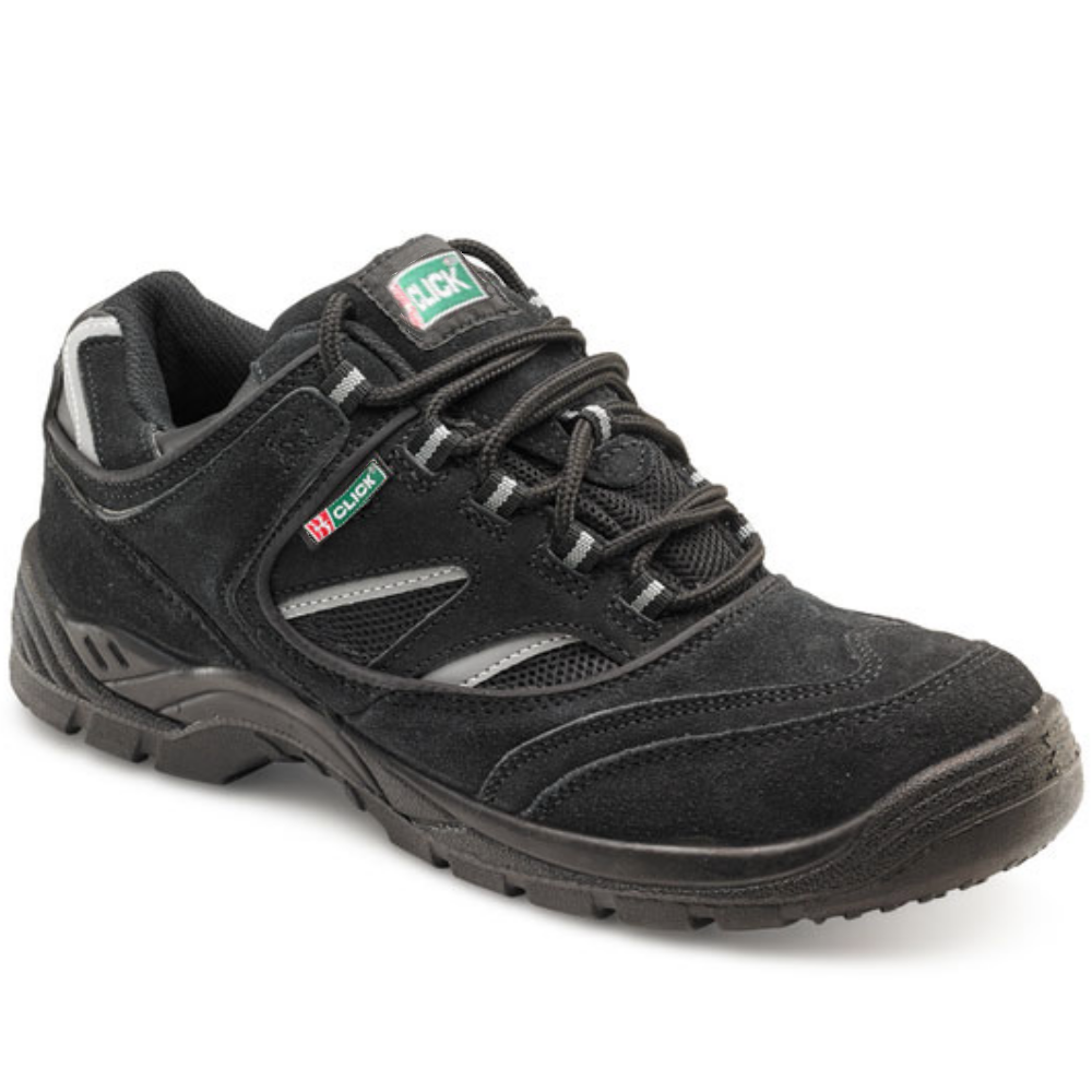 Beeswift Safety Trainer Shoe CDDTB Black S1P SRC Steel Toe Industrial Footwear