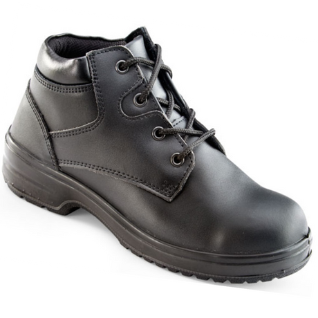 Beeswift Ladies Safety Chukka Boot Black S1P Steel Toe Cap Work Boot