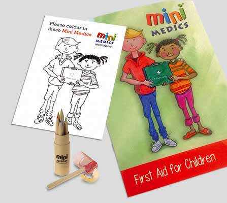 Click Medical First Aid For Children Book 2 Pack
