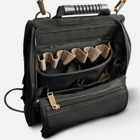 CLC Workgear Zipped Shoulder Tool Carry Bag Electrician's Pouch
