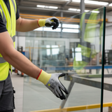 Click Cut Resistant Gloves Level F Nitrile Yellow