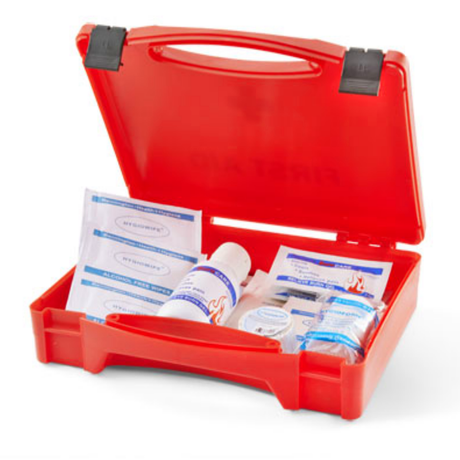 Click Burns Care Kit Red Case First Aid Burns Treatment Kit