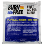Burn Free Burns Dressing 30 x 20cm Sterile Hydrogel First Aid