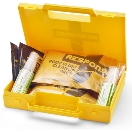 Response Body Fluid Spill Kit 2 Application Biohazard