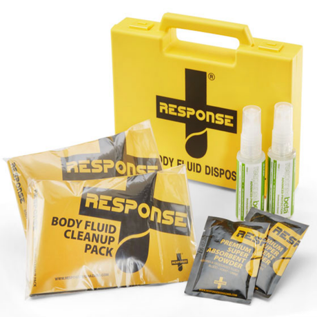 Response Body Fluid Spill Kit 2 Application Biohazard
