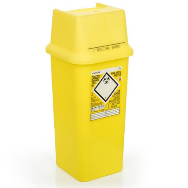 7L Sharpsafe Sharps Bin