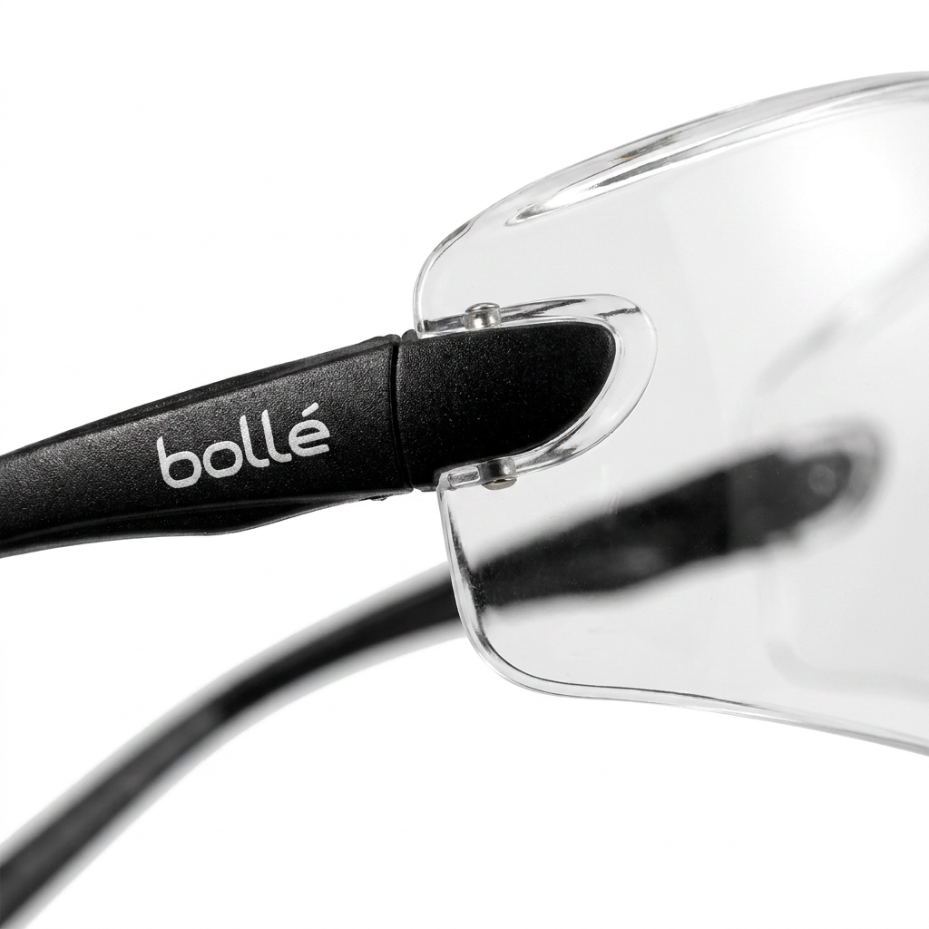 Bolle Cobra Safety Glasses Clear Lens Hybrid