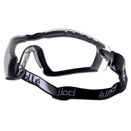 Bolle Cobra Safety Goggles Clear Anti-Fog Foam Seal