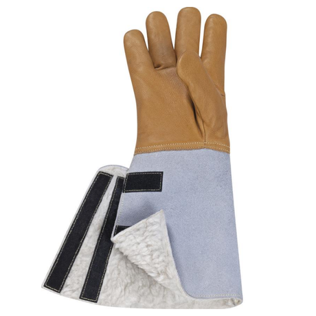 Delta Plus CRYOG Cryogenic Leather Gloves Extreme Cold Protection