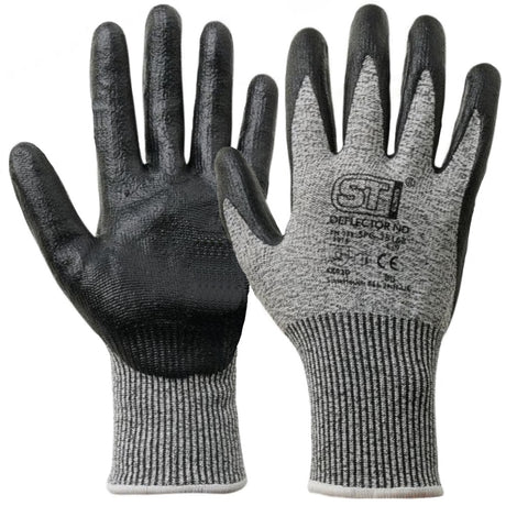 Supertouch Deflector ND Cut Level D Gloves HPPE Steel Fiber Safety Gloves