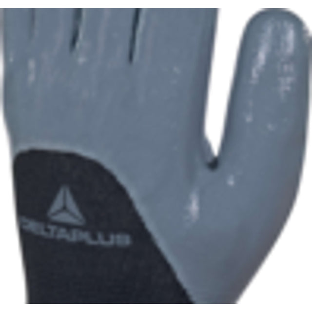 Delta Plus Waterproof Nitrile Gloves Oily Grip 3/4 Coat