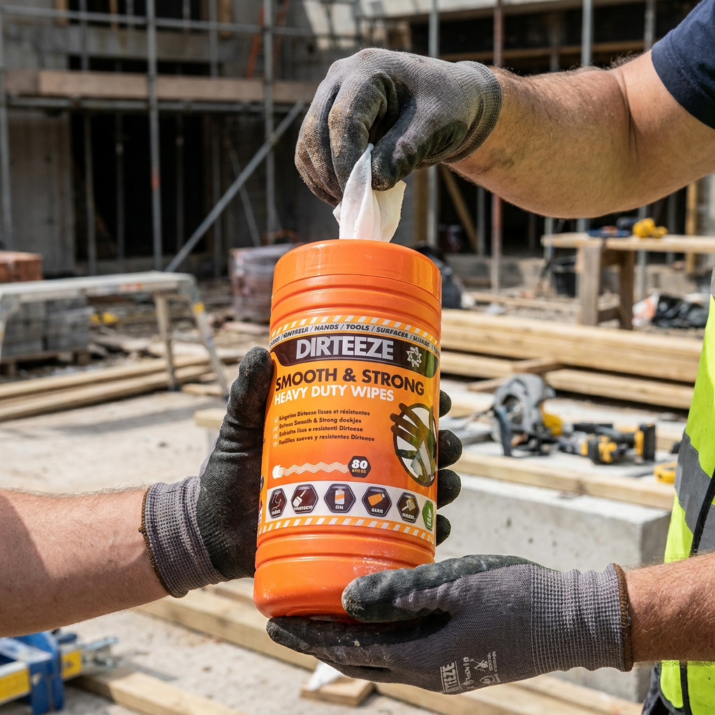 Dirteeze Smooth & Strong Wipes Pre-Moistened
