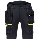 Portwest DX4 Stretch Work Trousers Detachable Holster Pocket Knee Pad