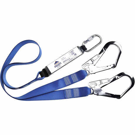 Double Webbing 1.8m Lanyard With Shock Absorber