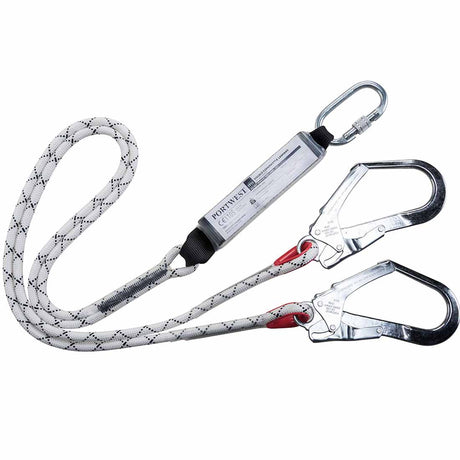 Double Kernmantle 1.8m Lanyard With Shock Absorber