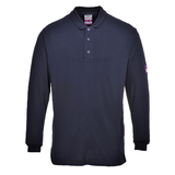 Portwest FR10 Modaflame Knit Flame Resistant Polo Shirt Long Sleeve