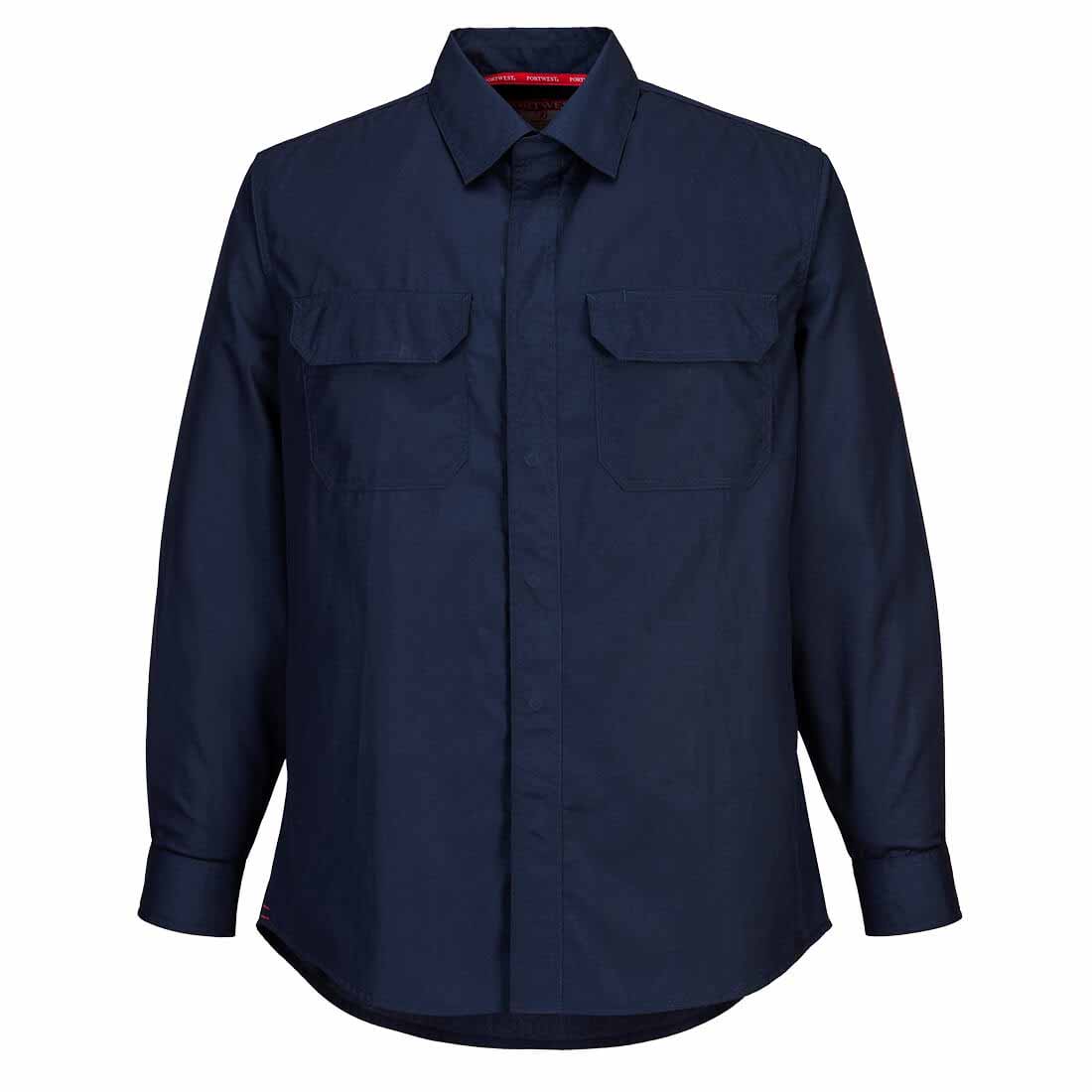 Portwest FR69 Bizflame Plus Shirt Flame Resistant Anti-Static Work Shirt
