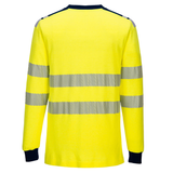 Portwest Flame Resistant Hi Vis T-Shirt Long Sleeve Arc Protection