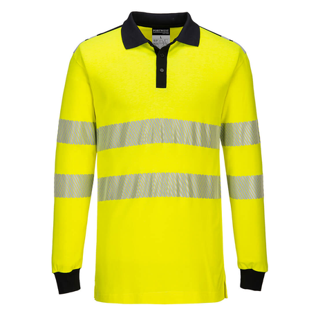Portwest PW3 Flame Resistant Hi Vis Polo Shirt