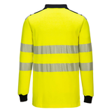 Portwest Flame Resistant Arc Hi Vis Polo Shirt Long Sleeve Modaflame