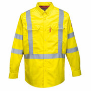 Portwest Bizflame Flame Resistant Hi-Vis Shirt