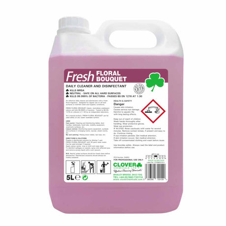 Clover Chemicals Lufra San Multi Floral Concentrated Daily Cleaner Disinfectant