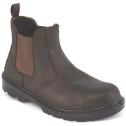 Portwest Brown Dealer Boot Steel Toe Cap S1P Safety Boot