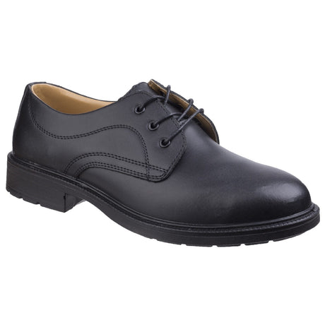 Amblers FS45 S1P SRC Gibson Safety Shoe Black Leather Steel Toe Professional Work