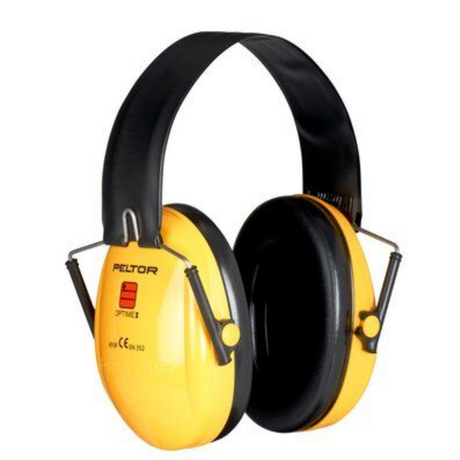 3M Peltor Optime I Zone 1 Yellow Foldable Ear Defender SNR 28dB