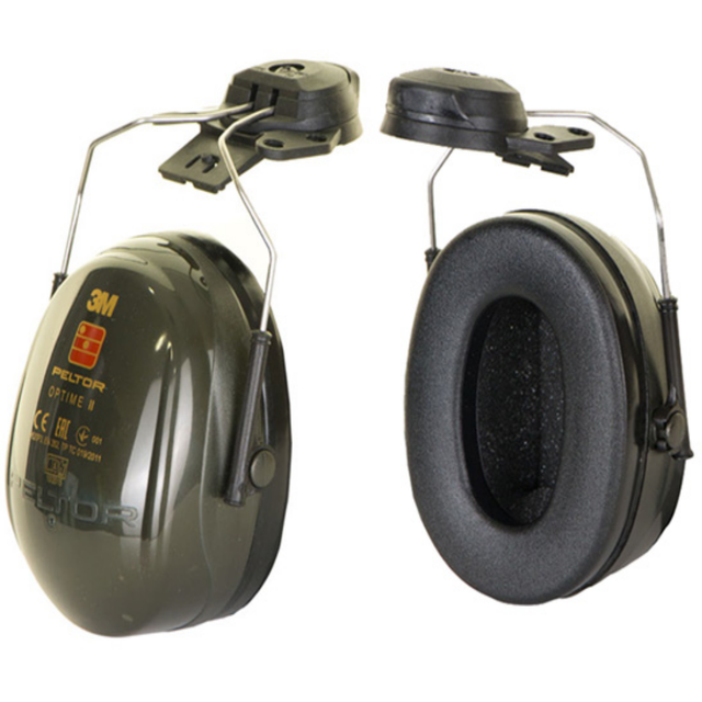Zone 2 Helmet Mounted Peltor Optime 2 Ear Defender SNR 31dB