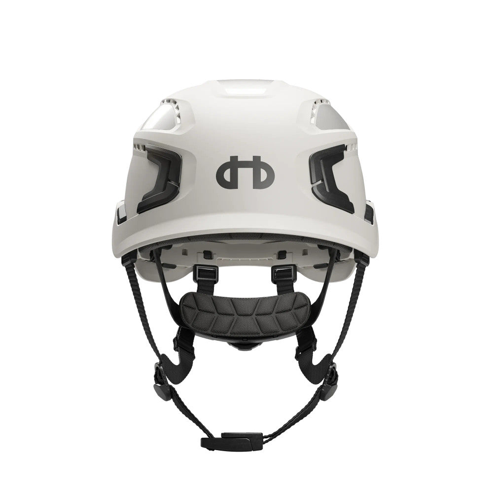 Hellberg Sector Vented Safety Helmet White