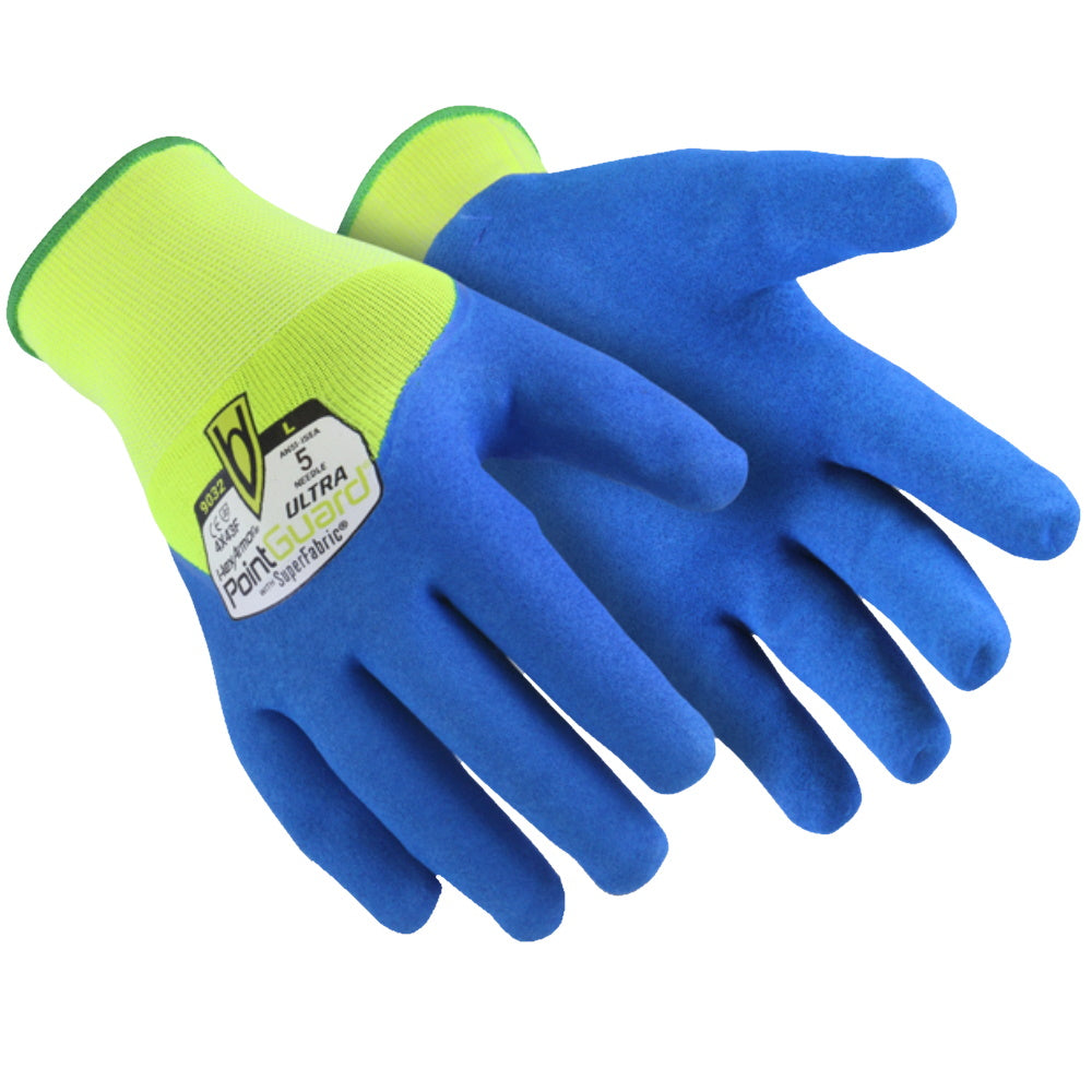 HexArmor PointGuard Ultra 9032 Needlestick Resistant Gloves Cut Level A9