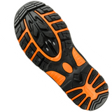 Buckbootz Hi-Vis Safety Boots S7 Waterproof Cordura Black Orange