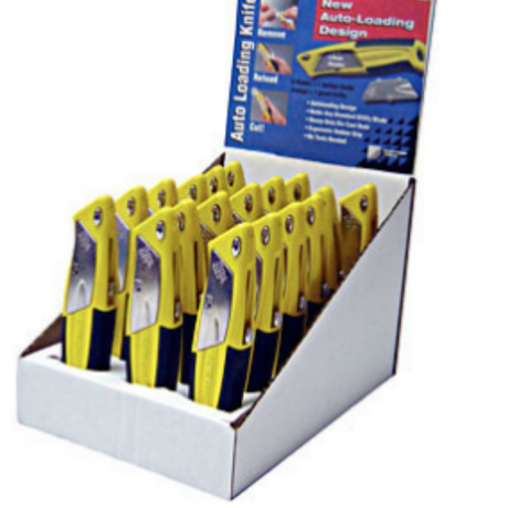 Counter Top Display Holds 18 Knives