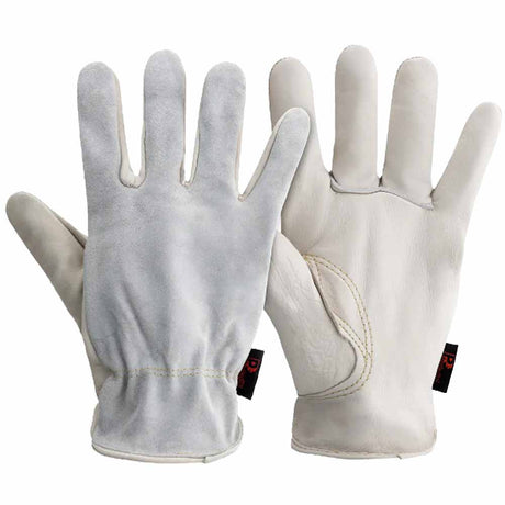 Lined Hide Drivers Glove with Split Leather Back Predator
