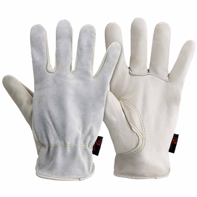 Lined Hide Drivers Glove with Split Leather Back Predator