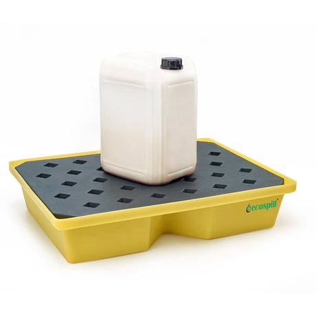 Ecospill 40L Recycled PE Spill Tray with Removable Grate