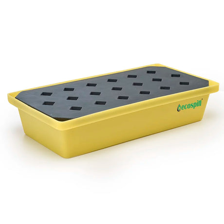 Ecospill 30L Recycled PE Spill Tray with Removable Grate