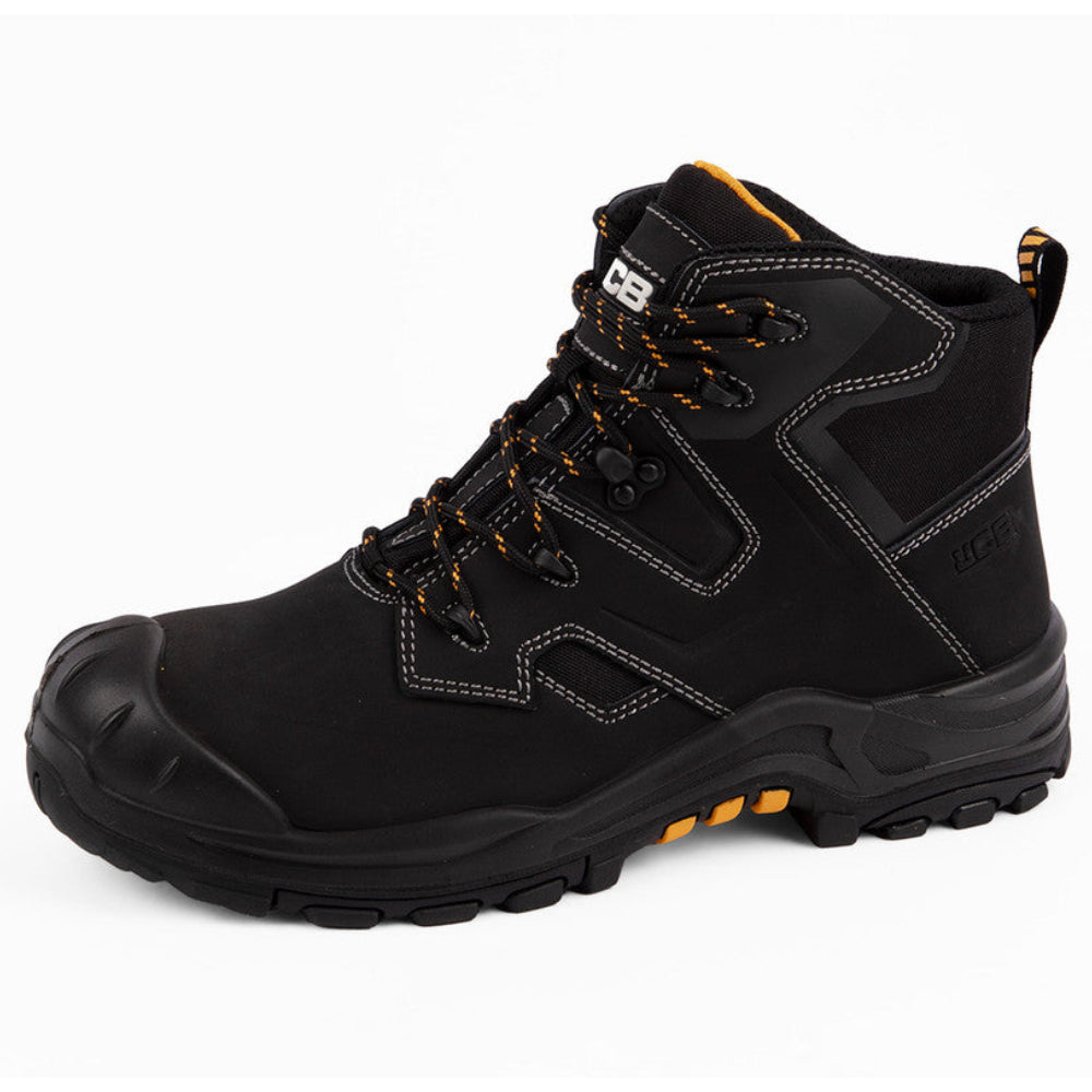 JCB Backhoe Safety Boot Black S3L Composite Toe Construction Boot