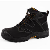 JCB Backhoe Safety Boot Black S3L Composite Toe Construction Boot