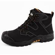 JCB Backhoe Safety Boot Black S3L Composite Toe Construction Boot