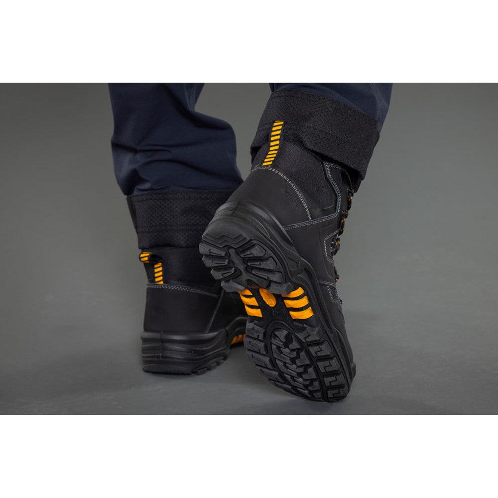 JCB Backhoe Safety Boot Black S3L Composite Toe Construction Boot