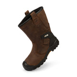 JCB Denstone Rigger Boot Metal-Free Waterproof Tan