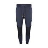 JCB Stretch Work Joggers Navy Blue 4-Way Flex Cargo Work Trousers