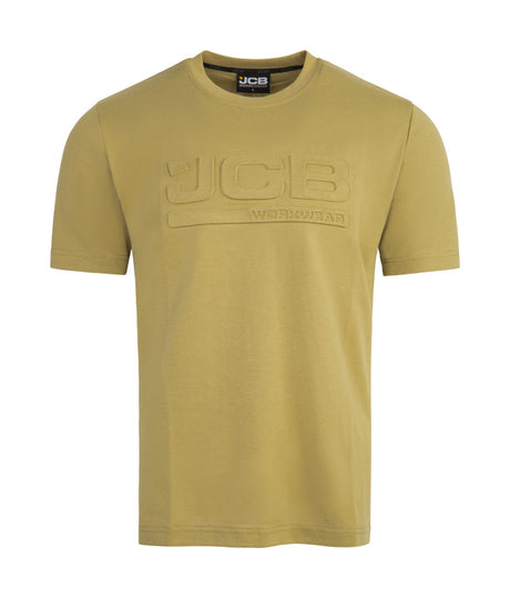 JCB Workwear T-Shirt 3D Embossed Logo Unisex Work T-Shirt