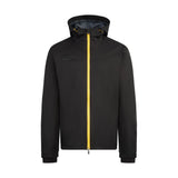 JCB Waterproof Jacket Black Unisex Taped Seam Rain Jacket For Work