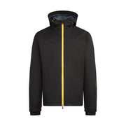 JCB Waterproof Jacket Black Unisex Taped Seam Rain Jacket For Work