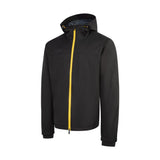 JCB Waterproof Jacket Black Unisex Taped Seam Rain Jacket For Work